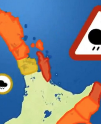 Cyclone Gabrielle . . . NZ's MetService says it expects up to 400 mm of rain to fall in the regions