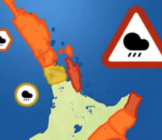 Cyclone Gabrielle . . . NZ's MetService says it expects up to 400 mm of rain to fall in the regions