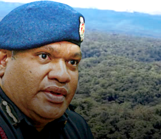 PNG Police Commissioner David Manning