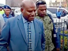 PNG's Justice Secretary Dr Eric Kwa