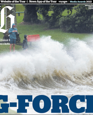 Disaster news coverage