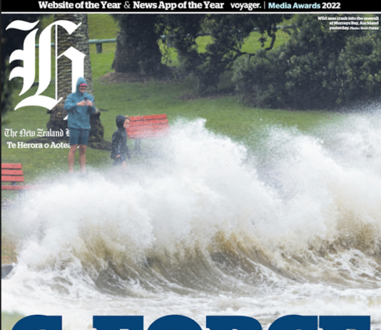 Disaster news coverage