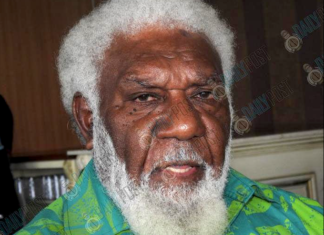 Former Vanuatu Prime Minister Joe Natuman