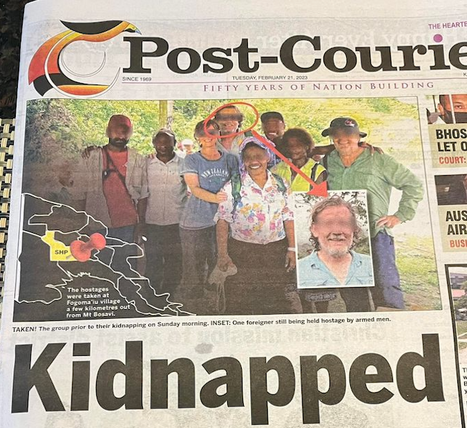 Bagaimana PNG Post-Courier melaporkan penculikan 210223