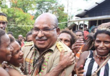 Papuan Governor Lukas Enembe