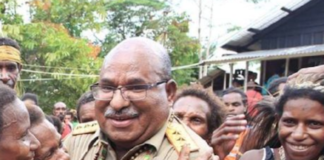 Papuan Governor Lukas Enembe