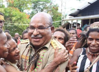 Papuan Governor Lukas Enembe