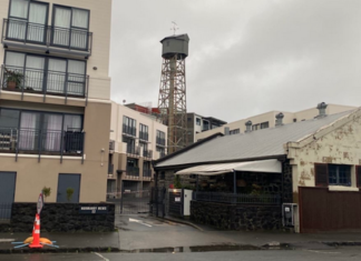 Auckland's Mt Eden shot tower