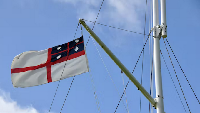 New Zealand’s first official flag was the flag of the United Tribes. It was selected on 20 March 1834 by 25 chiefs from the Far North which had gathered at Waitangi in the Bay of Islands