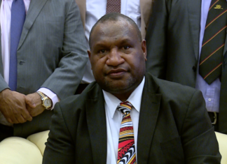 PNG Prime Minister James Marape