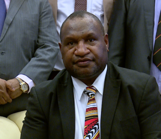 PNG Prime Minister James Marape
