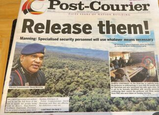 PNG's Police Commissioner David Manning