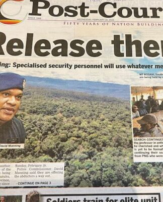 Failure to free PNG hostages could cost captors ‘their lives’, warns police chief PNG's Police Commissioner David Manning