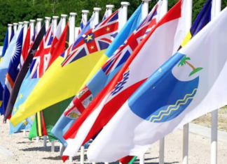 Flags of the Pacific Islands Forum members