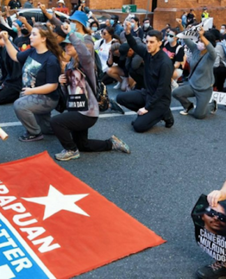 West Papua protest against violence