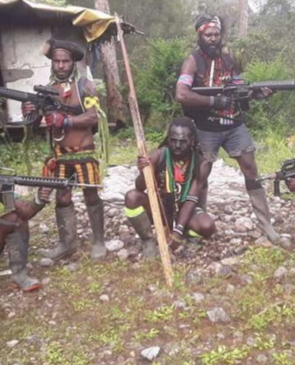 West Papua National Liberation Army fighters