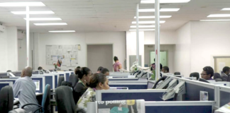 PNG Post-Courier newsroom
