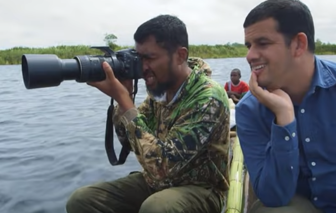 A scene from the Al Jazeera investigative documentary Selling Out West Papua in June 2020