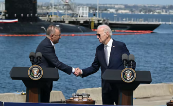 Australian Prime Minister Anthony Albanese and US President Joe Biden