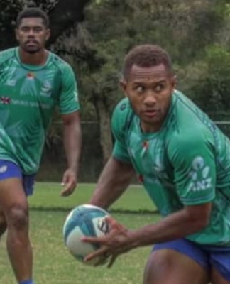 Fijian Drua and Moana Pasifika looking for 80min performances Drua's Teti Tela in action