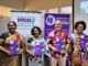 Assistant Minister for Women, Children and Poverty Alleviation Sashi Kiran (second from left) with Fiji Women's Rights Movement staff during the launch of the research report "Beyond 33 percent"