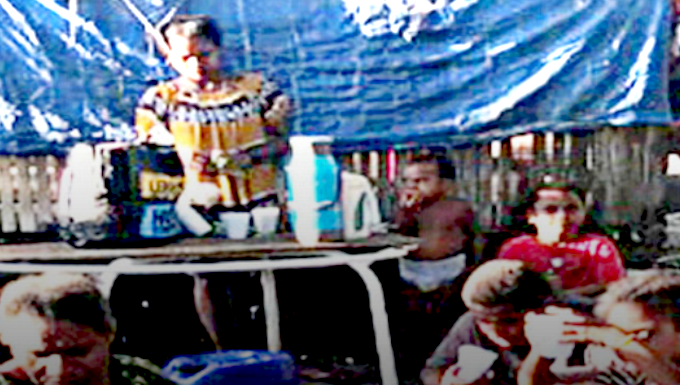 Some of the Gerehu family served an eviction order