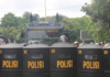 Indonesian police quell a demonstration in the Papuan region