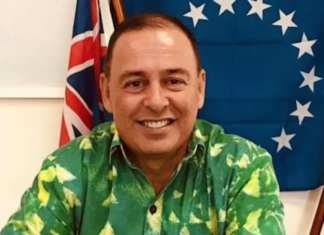 Cook Islands Prime Minister Mark Brown