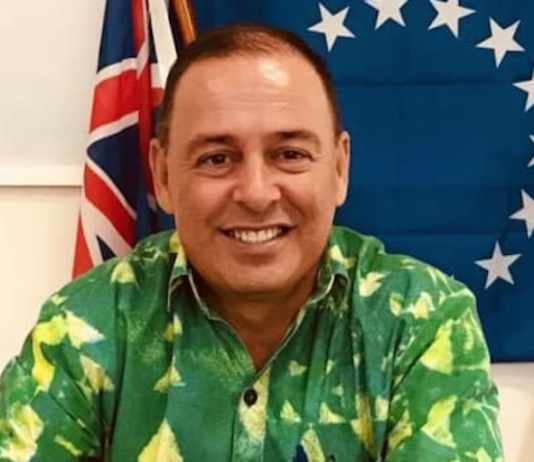 Cook Islands Prime Minister Mark Brown