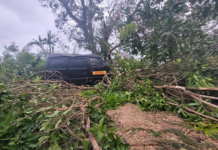 Port Vila-based journalist Dan McGarry has a big clean up on his hands