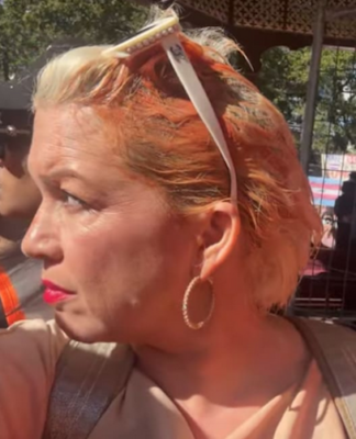 British gender activist Posie Parker in Auckland