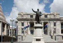 Former NZ PM Richard Seddon (statue outside Parliament pictured)