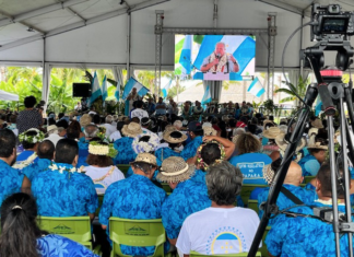 Tavini Huiraatira's weekend congress