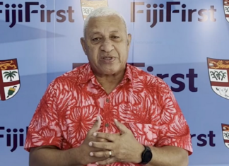 Ex-Fiji prime minister Voreqe Bainimarama
