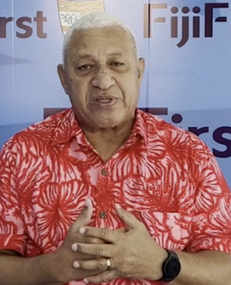 Ex-Fiji prime minister Voreqe Bainimarama