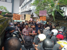 The Bali Papuan protest and clashes with Indonesian nationalists
