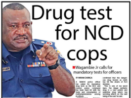 Police Commander Anthony Wagambie Jr