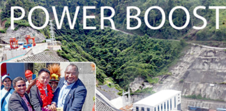The Chinese-funded Edevu Hydropower Station