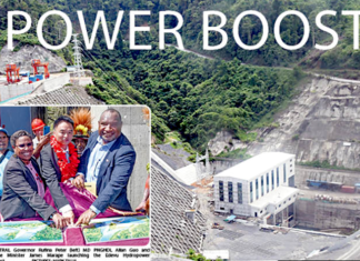 The Chinese-funded Edevu Hydropower Station