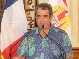 French Polynesia's President Édouard Fritch