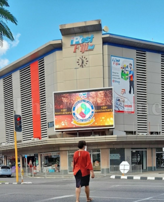 The Post Fiji building in Suva