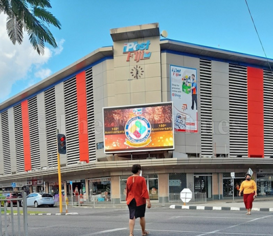 The Post Fiji building in Suva
