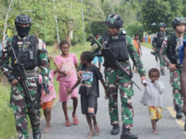 Change of tactics . . . while the Indonesian military have increased their crackdown in West Papua