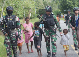Change of tactics . . . while the Indonesian military have increased their crackdown in West Papua