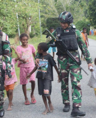 Change of tactics . . . while the Indonesian military have increased their crackdown in West Papua
