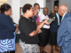 Fiji Prime Minister Sitiveni Rabuka speaks to reporters after the Media Industry Development Act 2010 was repealed in Parliament on 6 April 2023