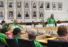 Cook Islands Prime Minister Mark Brown