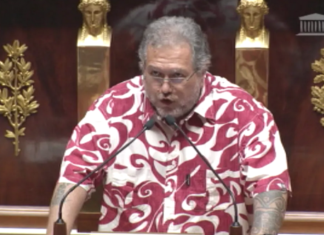 Tahitian pro-independence presidency hopeful Moetai Brotherson