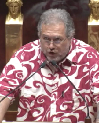 Tahitian pro-independence presidency hopeful Moetai Brotherson