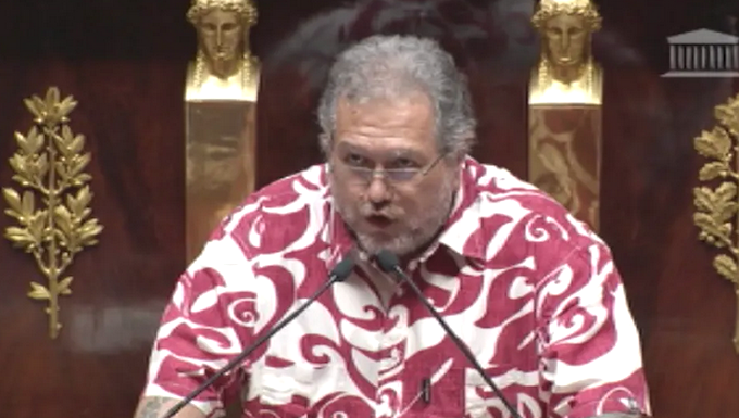 Tahitian pro-independence presidency hopeful Moetai Brotherson